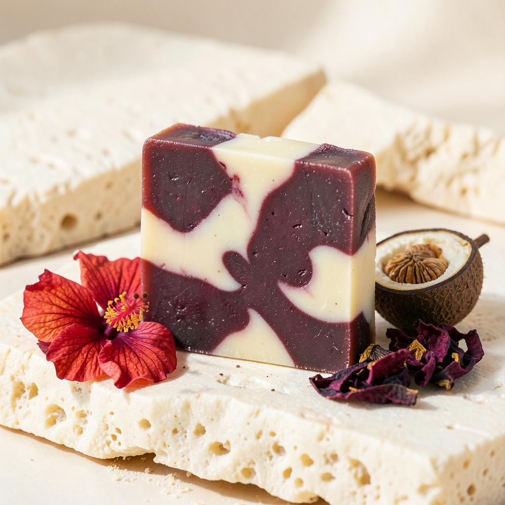 Oumou — Baobab & Hibiscus Soap