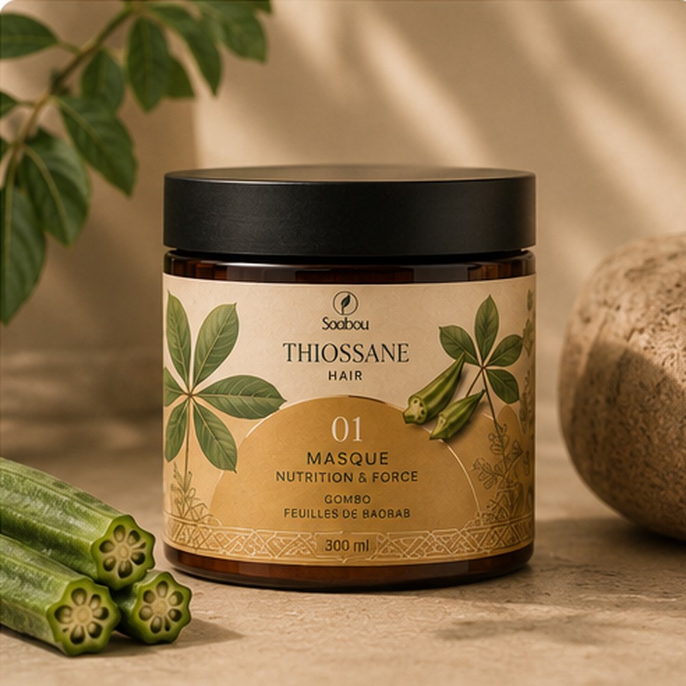 Saabou Thiossane Hair Mask Nutrition & Strength 300 ml