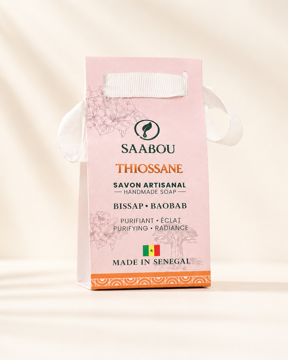 Saabou Thiossane Savon Corps Bissap & Baobab 100 g
